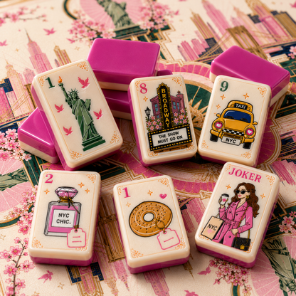New York Fashionista Mahjong Tiles